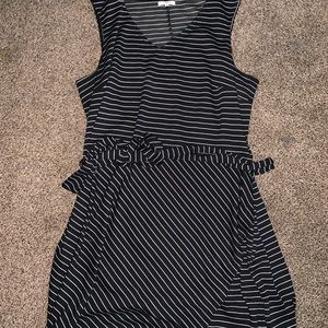 Maurices Asymmetrical Mock Wrap Dress (2X)